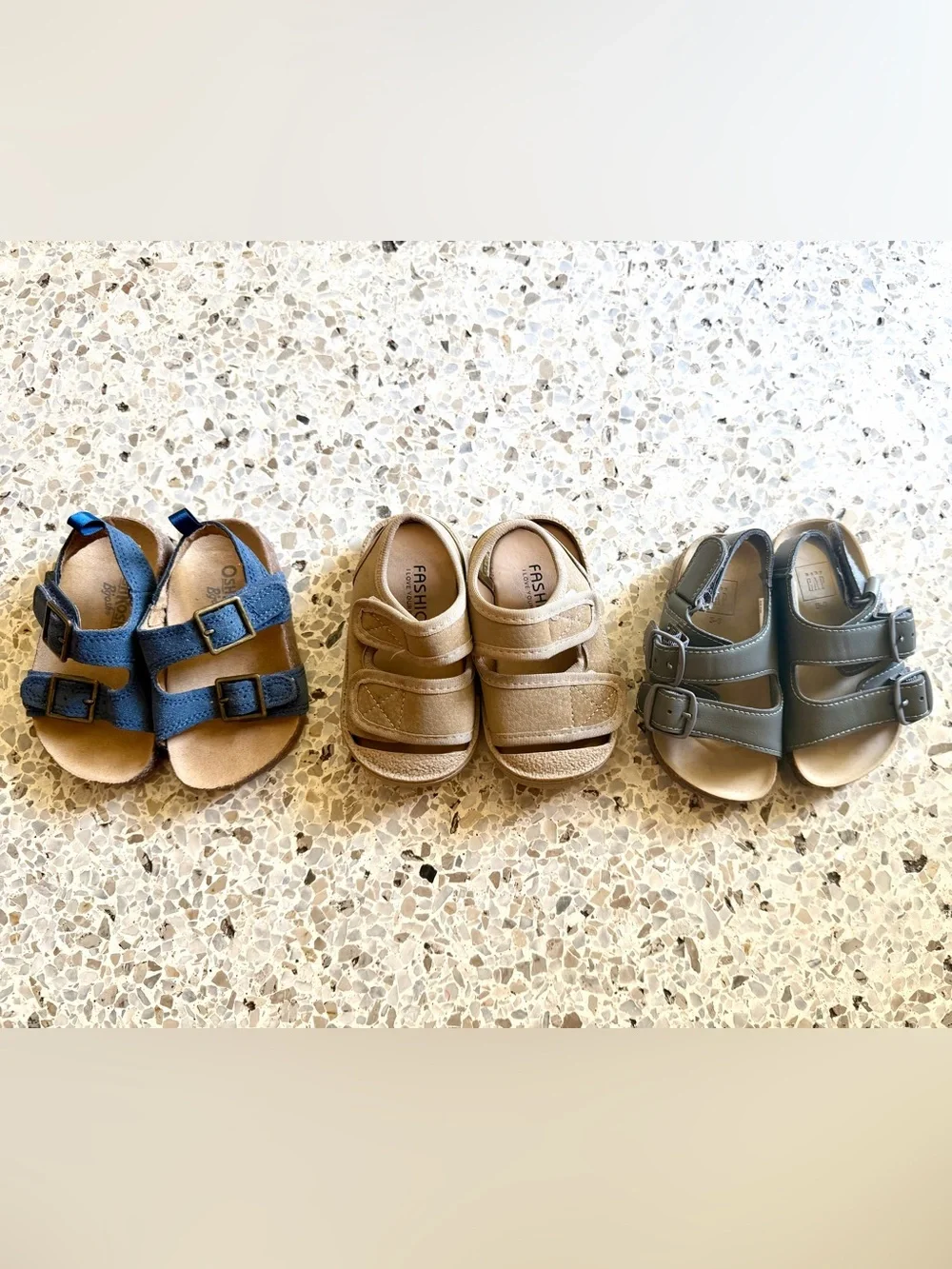 Kids Sandals - Bundle- Comfortable Baby/Toddler Shoes